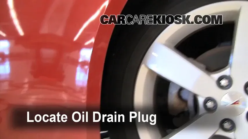 2007 Pontiac G6 3.5L V6 Oil Change Oil and Oil Filter